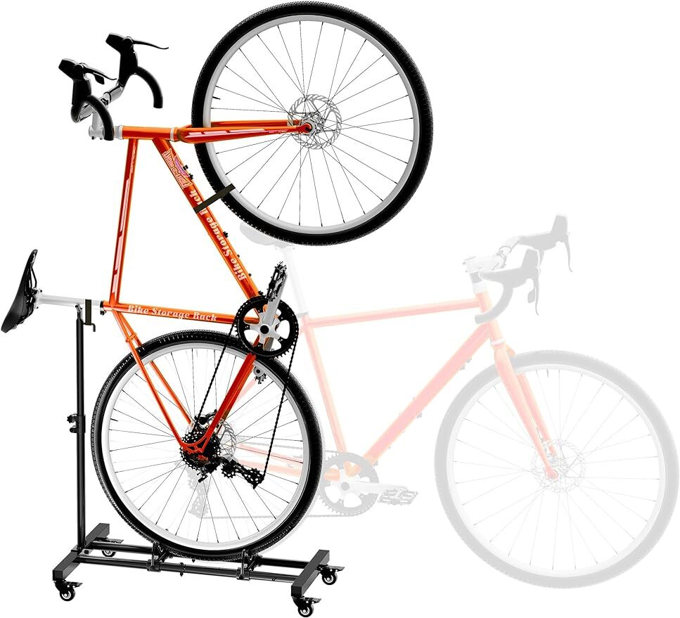 Vertical Bike Stand Freestanding Indoor Bike Storage Rack Upright Bike Holder eBay