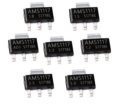 Semiconductor Logic Integrated Circuit SOT223 AMS11173.3V to AMS11175V for Alarm