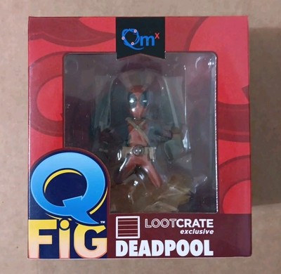 QMX Q-Fig Marvel Deadpool Figure LootCrate Exclusive