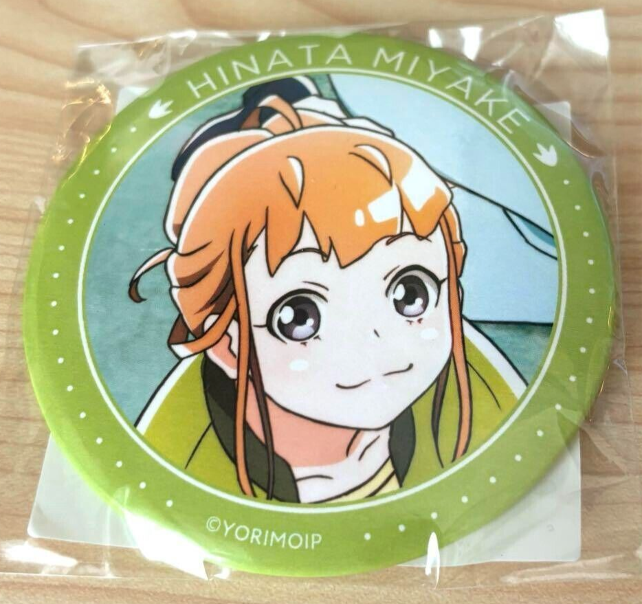 A Place Further Than The Universe Can Badge Hinata Miyake 02 | eBay