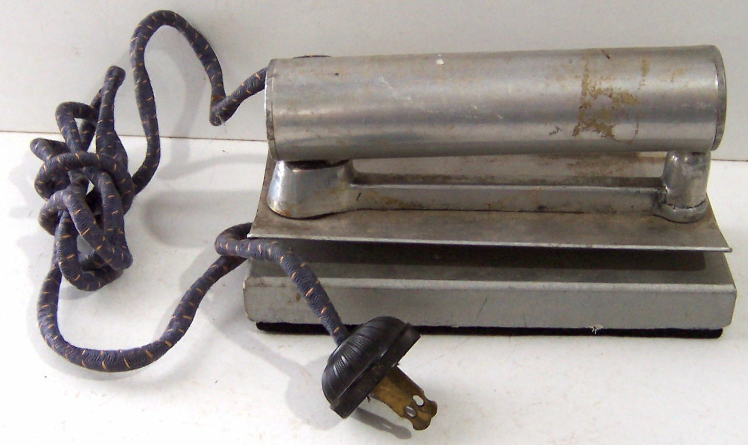 Vintage Op-Al Electric Curling Iron Heater and Rest Holder
