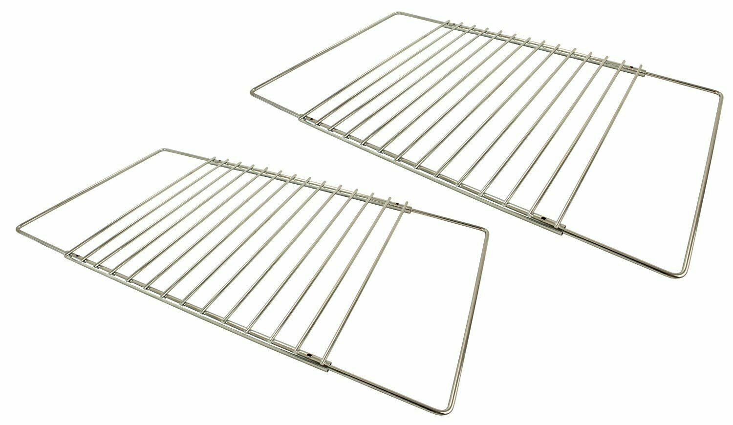 2 x Universal Bosch Adjustable Oven Cooker Shelf Rack Grill 360mm To