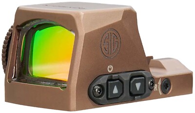 Sig Sauer ROMEO X Pro FDE Red Circle Dot Reflex Optic for DPP R1P SORX1002