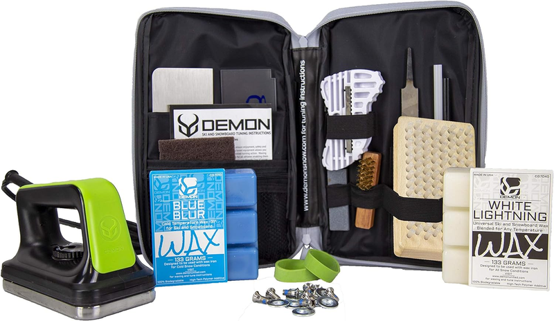 Tuning Kit With Ski Wax Iron, Ski