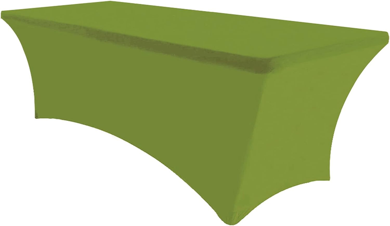 USA Rectangular Fitted Spandex Table Covers 6Ft Tablecloth Wedding Event