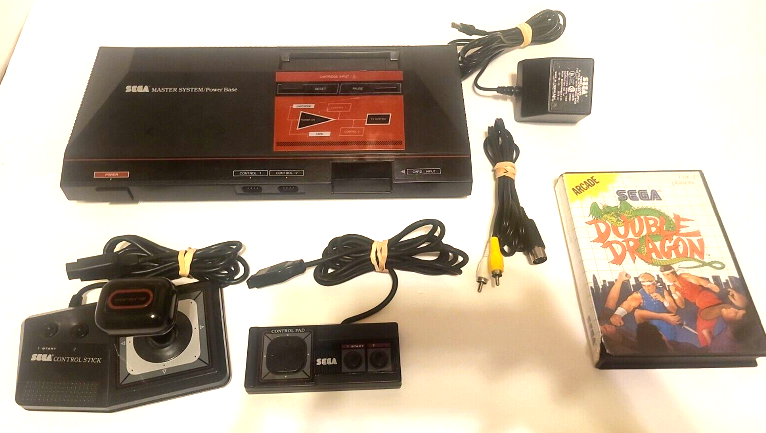 SEGA Master System 本体 + コントローラー2個 + ボックス Sega Master System Overview - Consolevariations