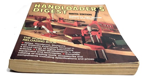 Handloader’s Digest Ninth Edition By Ken Warner Worlds Greatest Reloading Book