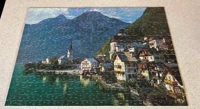 AUSTRIA HALLSTATT (Piatnik) -- 500 Piece Jigsaw Puzzle -- Complete