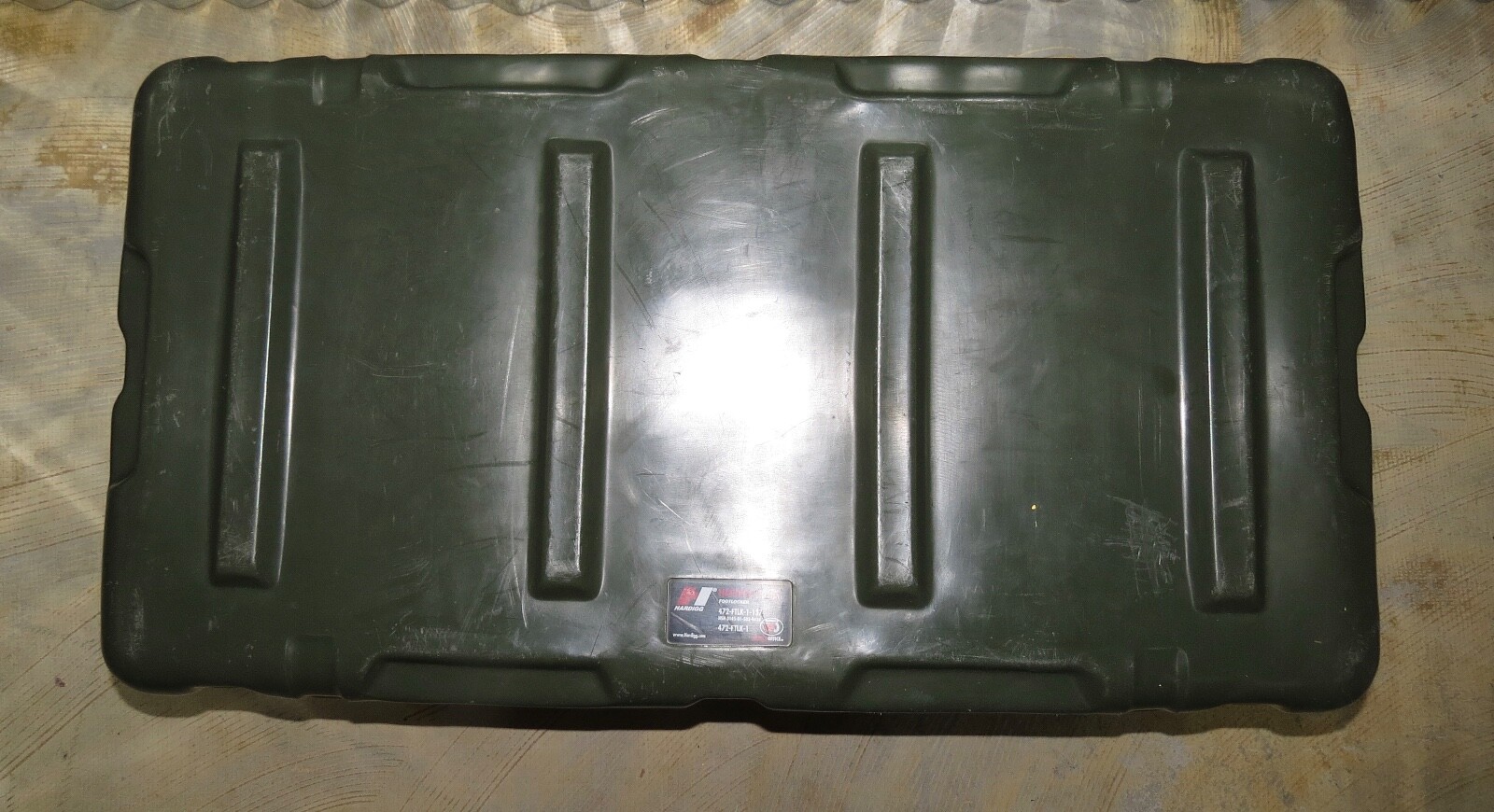 Hardigg Cases Footlocker 472-FTLK-1-137 Olive Green 33 x 17 x 13 Wheeled