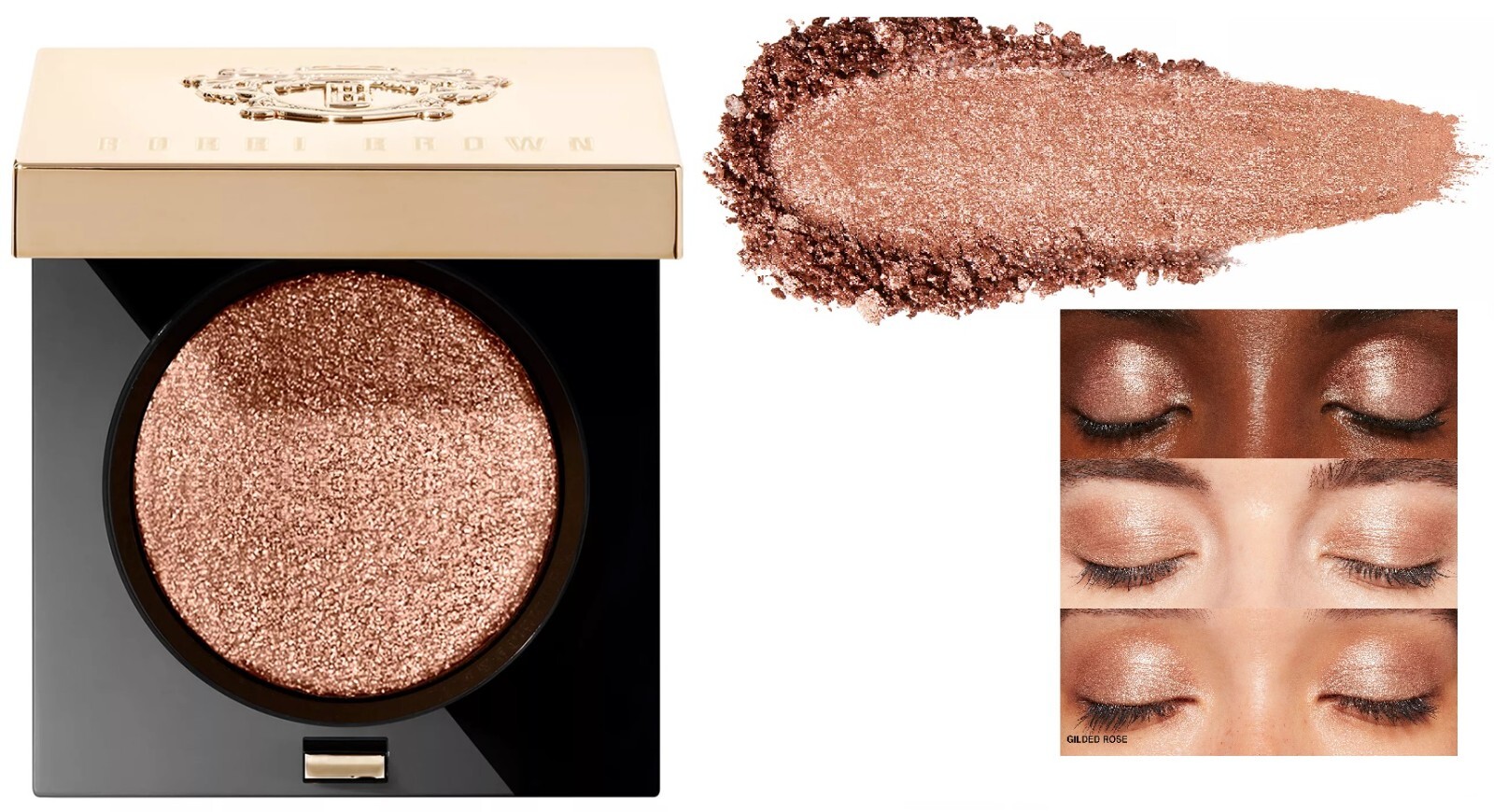 Bobbi Brown Luxe Eye Shadow Foil GILDED ROSE 0.04 oz NIB Bobbi Brown Luxe Eye Shadow Foil GILDED ROSE 0.04 oz NIB