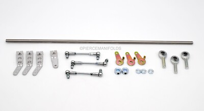 Universal Linkage Kit for Triple Weber DCOE carbs with levers on Right