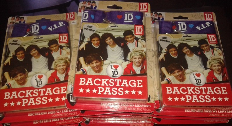 Lot Revendeur 13 Kit Backstage Pass Vip 1d One Direction 