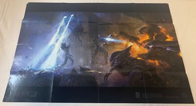 2010 MASS EFFECT 2 video game promo poster ~ 24x36