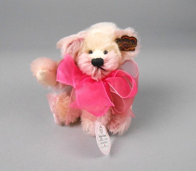 Annette Funicello Beary 'Licious! Strawberry Cheesecake Mohair Ice Cream Bear