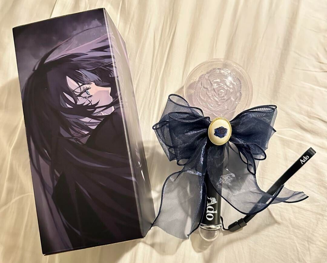 Ado MARS Penlight Light Stick Light Ring Ribbon Set Used | eBay