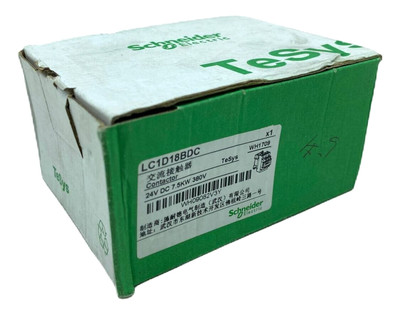 SCHNEIDER LC1D18BDC CONTACTOR