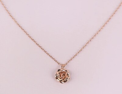 NEW Harveys Stop and Smell The Roses Rose Gold Necklace