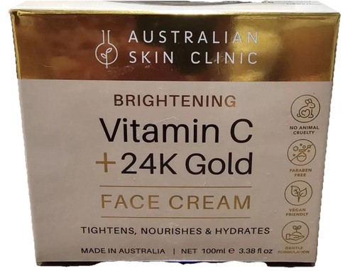 Australian Skin Clinic Brightening Vitamin C + 24K Gold Face