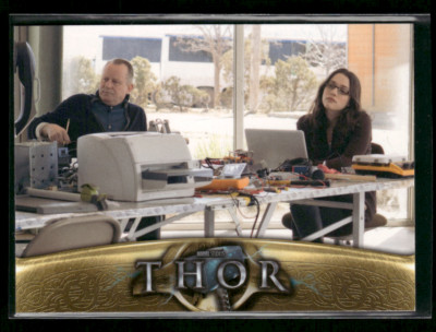 2011 Upper Deck Marvel Thor Movie Card #38 Dr Selvig Darcy