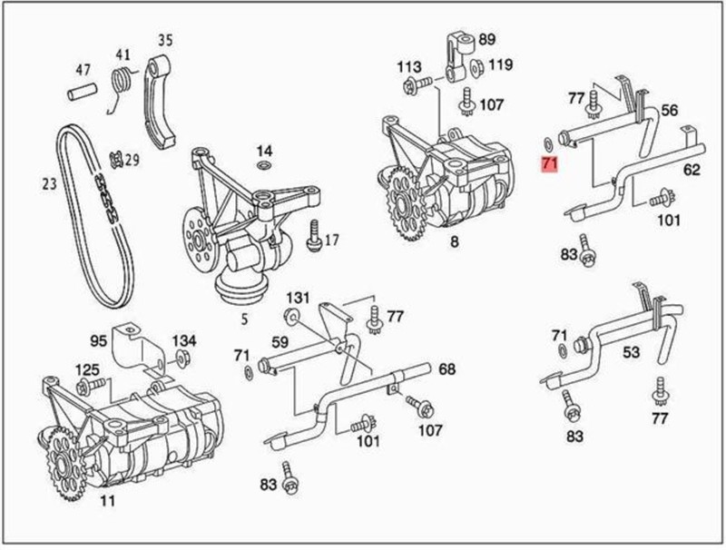 あ 8970788790 8-97078879-0 Power Steering Oil Pump Assembly
