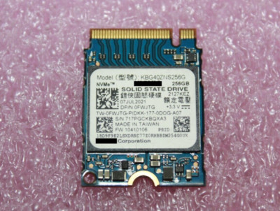 KBG40ZNS256G NVME M.2 256GB SSD Solid State Drive 0FWJTG FWJTG