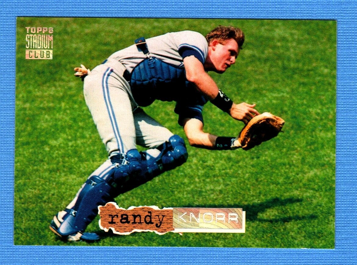 1994 Stadium Club Golden Rainbow #174 Randy Knorr Blue Jays