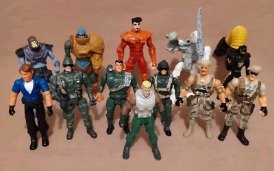 12pc Lot of Miscellaneous Action Figures ~ McDonald's, Burger King and Unbranded