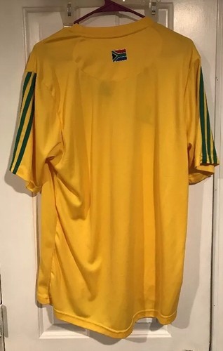 Adidas Climacool South African Football Association Men's Large Jersey Yellow