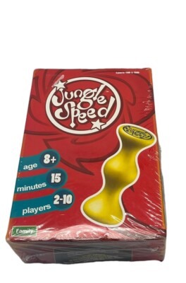 JUNGLE SPEED Game Asmodee Family Gripping Board NEW Think Fast Tom & Yako Read