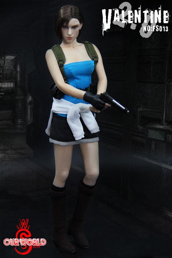 1 6 Jill Valentine 2 0 Action Figure Resident Evil Wesker Sheva Fs013 In Stock Toys Hobbies Action Figures