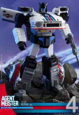 New Transformers G1 Masterpiece TR-01 Jazz Action Figure TF Toy Second Edition
