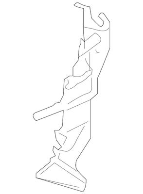 Genuine Mitsubishi Air Guide MR950167