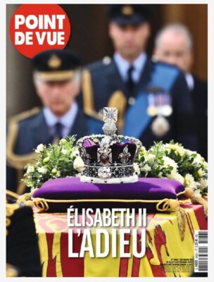 POINT DE VUE 3866 Elizabeth II l adieu Philip Charles III Camilla Ecosse
