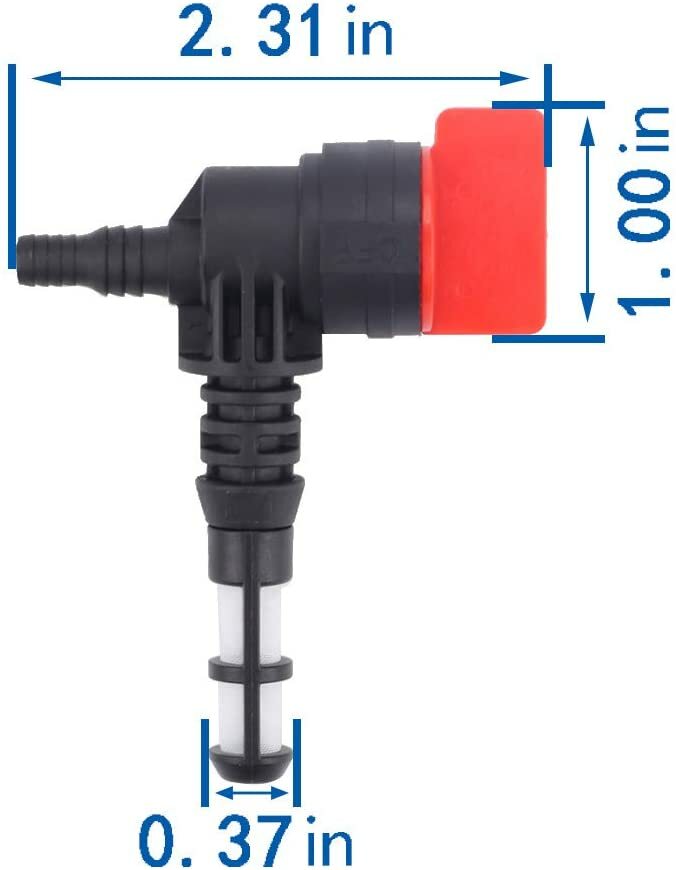 192980GS Fuel Shut Off Valve Service Kit w/ Grommet Bushing Plastic Gas Tank