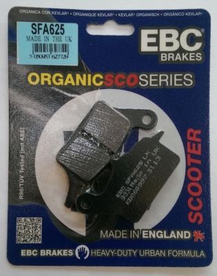 FITS Honda AFS110 Wave (2012 to 2016) EBC Organic FRONT Disc Brake Pads - SFA625