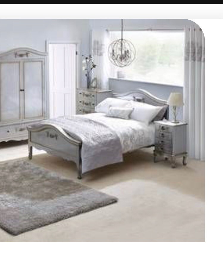 Single wooden bed frame dunelm Toulouse in Oadby, Leicestershire