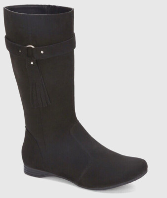 Botas Andrea . Botas Negras De Tacón Bajito 