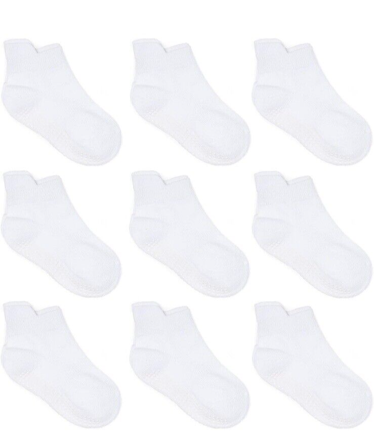 Non Slip Grip Baby Skid Girl Boy Bulk 9 Pair New 0-6 Months