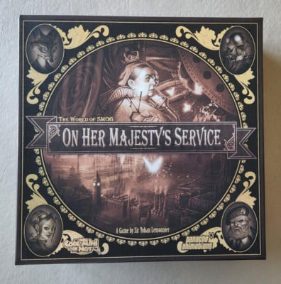 On Her Majesty's Service-The World of SMOG -Retail- 2015-CMON-Cool Mini or Not