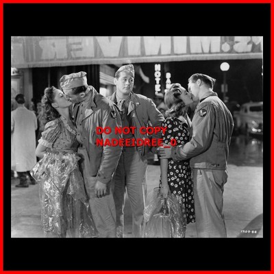 DONNA REED ROBERT MITCHUM 1943 L THE HUMAN COMEDY 8X10 PHOTO