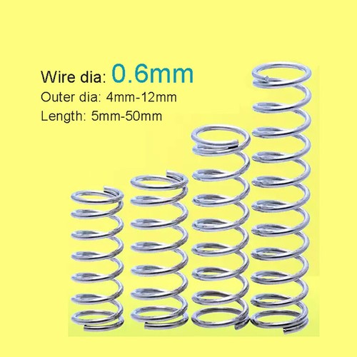 Stainless Steel Compression Spring 0.6mm Wire Diameter