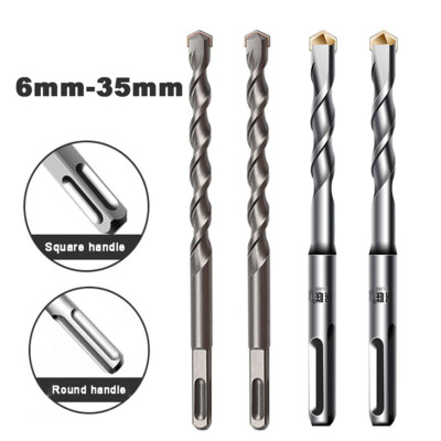 SDS Plus Masonry Drill Bit Set + Carbide Tip For Brick Concrete Stone Slot End