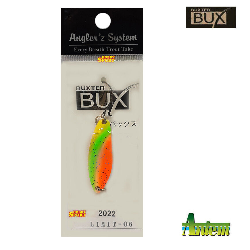 ANTEM SPOON BUX 6,5 GR COLORE LIMIT 2022-06 JAPAN TROUT AREA SPINNING