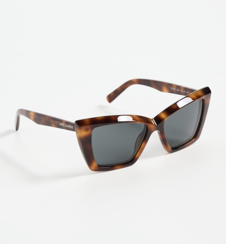 Pre-owned Saint Laurent Yves  Sl-657-f-002 Havana Sunglasses