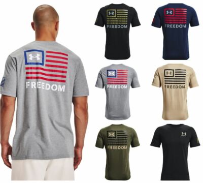 Under Armour 1370818 Men's UA Freedom Banner Short Sleeve