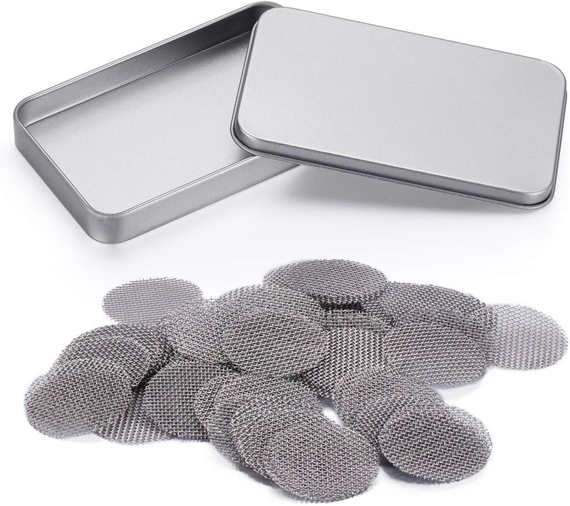 200 PCS 0.5" Pipe Screen, 100% Stainless Steel Pipe Screens, 1/2 Inch Pipe Scree