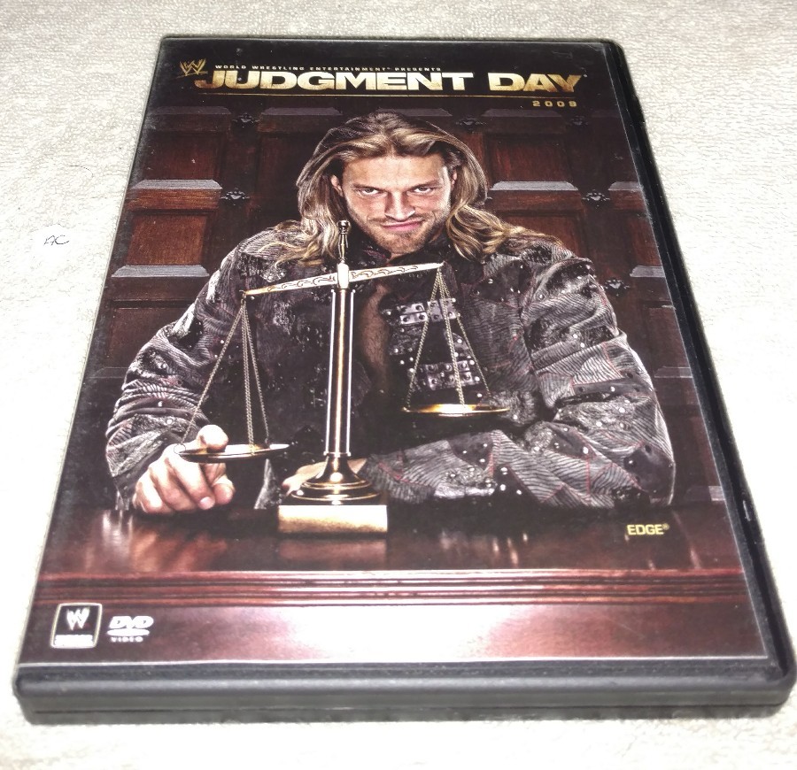 WWE JUDGMENT DAY 2009 DVD Edge Jeff Hardy John Cena Big Show WRESTLING