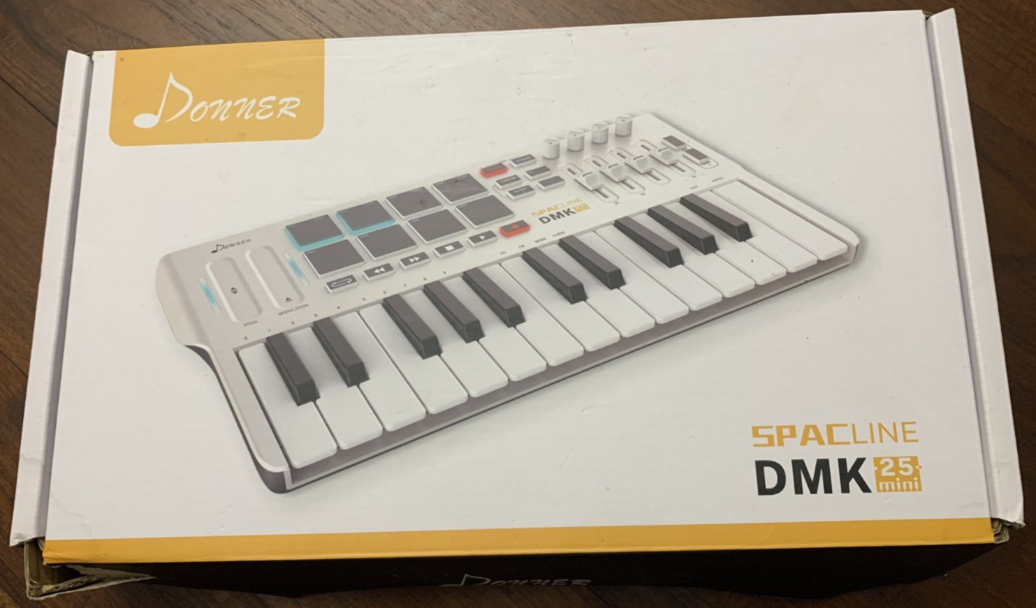 MIDIキーボード SPACLINE DMK-25 mini Amazon.com: Donner DMK25 Pro MIDI Keyboard Controller, 25