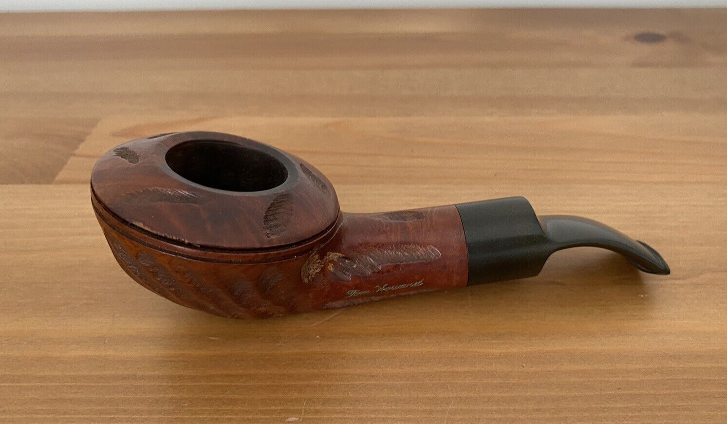 Vtg Tom Howard Imported Briar Marked Tobacco Smoking Pipe | eBay