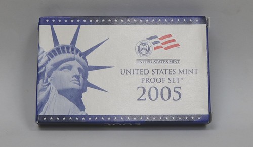 2005-S US Mint Proof Set~10 Coins OGP COA Kennedy Quarters Sacagawea #1726 SH-5